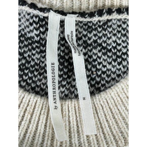 Anthropologie Floral‎ Pop Embroidered Sweater women's medium - Picture 5 of 8